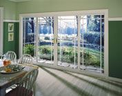 dinning room glass doors